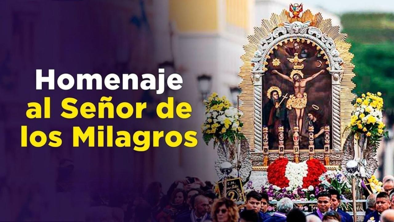Homenaje al Sr. de los Milagros
